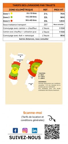 COLMAR - Tarifs location PRO & Particuliers 01.04.26 - Pro & Particulier